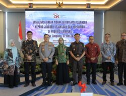 Kapolda Lampung Hadiri Sosialisasi Tindak Pidana Sektor Jasa Keuangan
