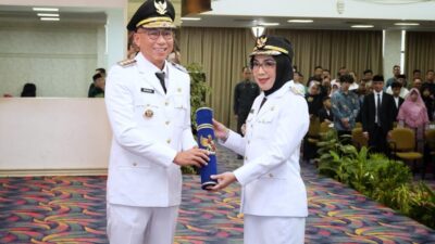 Ayu Asalasiyah Resmi di Lantik Sebagai Bupati Way Kanan Oleh Gubernur Lampung