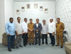 Plt Ketua Bersama Calon Pengurus Dekopinda Lampung Selatan Kunjungi Kadis kop Lamsel, Bahas Kedudukan Dekopinda Lamsel