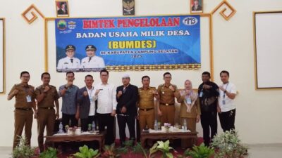 Bimtek Peningkatan Kapasitas Aparatur BUMDes Tahun 2025: Inspektorat Lamsel Tekankan Tata Kelola Transparan Dan Akuntabel