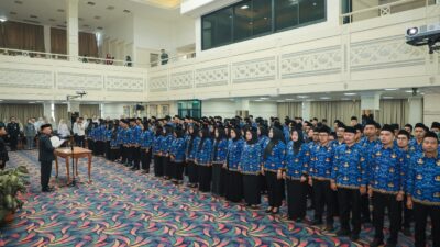 Hari ini, 5.469 PPPK Tahap I yang Tersebar di Berbagai Kantor OPD di Provinsi Lampung Jalani Prosesi Pelantikan