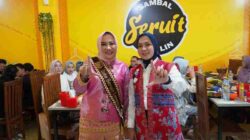Purnama Wulan Sari Mirza Hadiri Festival Nyeruit 2025, Dukung Kuliner Khas Lampung