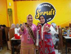Purnama Wulan Sari Mirza Hadiri Festival Nyeruit 2025, Dukung Kuliner Khas Lampung