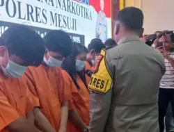 13 Tersangka Narkoba Dibekuk Polres Mesuji, Termasuk 3 Diantaranya IRT