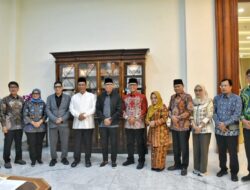 Gubernur Lampung Rahmat Mirzani Djausal Bersama 4 Bupati Temui Menteri Pertanian Andi Amran Sulaiman