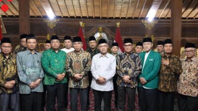 Ketum dan Sekjen PB Mathla’ul Anwar Hadiri Undangan Presiden di Hambalang