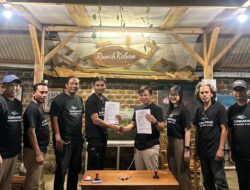 Penandatanganan MoU dan PKS antara Ethos dan KTH Wahana Lancar untuk Pengelolaan Slempuyang Adventure Park