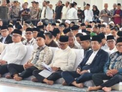 Masjid Raya Al-Bakrie Diresmikan, Sholat Jumat Perdana Digelar