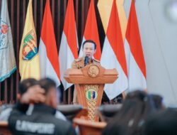 Sekdaprov Marindo Kurniawan Lepas 80 Atlet Kontingen Bela Diri II PON Tahun 2025 yang Digelar di Kudus, Jawa Tengah 11–25 Oktober 2025