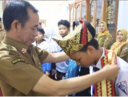 Wabup Lampura Lepas Secara Resmi Atlet Muda Ikuti O2SN Nasional