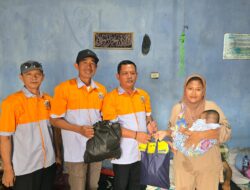 Ketua IKBL Kabupaten Lampung Selatan Berikan Tali Asih kepada Korban Kecelakaan Kerja di PT Autum