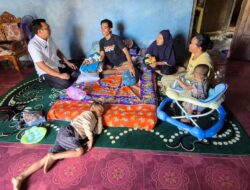 Dokter Umum Puskesmas Palas Kunjungi Korban Kecelakaan Kerja, Siap Lakukan Kontrol dan Pengobatan Rutin