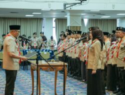 Gubernur Lampung Lantik Jihan Nurlela sebagai Ka Kwarda Pramuka Lampung Periode 2025-2030