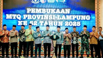 MTQ ke-52 Provinsi Lampung Dimulai Ratusan Peserta Siap Berlaga