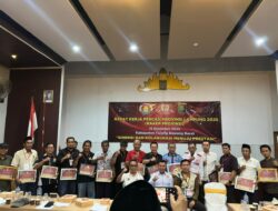 Rakerprov Percasi Lampung Tahun 2025 Dihadiri Pengurus Percasi dari 14 Kabupaten dan Kota