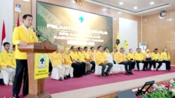 Dr. (Can) Darlian Pone, S.E, S.H, M.M terpilih secara aklamasi Nahodai Partai Golkar Kabupaten Way Kanan