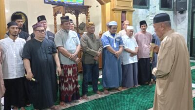 Pengurus Baru Masjid Mu’awanah yang Dinahkodai H Arzan Kamal Dilantik