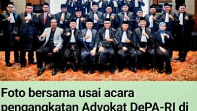 DePA-RI Siap Kawal Perlindungan Profesi Advokat Dalam KUHAP Bar