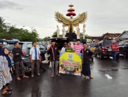 IKAMA Bagikan Takjil Ramadan di Tugu Penganten Pesawaran, Wujud Kepedulian dan Kebersamaan