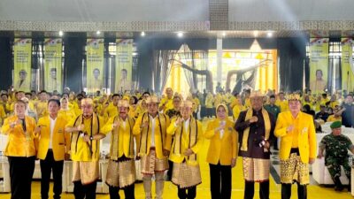 Musda ke-XI Partai Golkar Lampung Tengah,  Hanan A Rozak: Golkar Harus Tampil Dengan Karya dan Gagasan Nyata Untuk Masyarakat