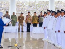 Bupati Pesawaran Lantik 9 Kepala Desa Antar Waktu