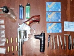 Polisi Tangkap Seorang Pelaku Curanmor bersenpi