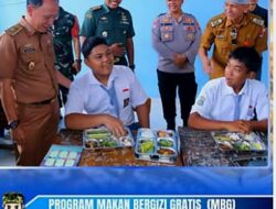 Program Makan Bergizi Gratis Disambut Positif di Muara Sungkai