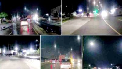 Tegineneng–Bakauheni Bersinar Demi Kenyamanan Arus Balik Malam