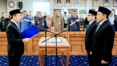 Rotasi Pejabat, Pemprov Lampung Lantik Kepala Dinas ESDM dan PSDA