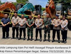 Polisi Usut Penampungan Emas Ilegal di Way Kanan Lampung