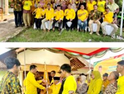 Konsolidasi Berkelanjutan, Partai Golkar Way Kanan Gelar Muscam Kecamatan Buay Bahuga