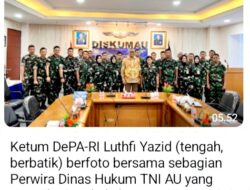 Ketua Umum DePA-RI Penuhi Undangan Pembicara Markas Besar TNI AU