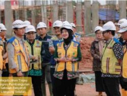 Wagub Jihan Tinjau Progres Pembangunan Sekolah Rakyat di Lampung Selatan