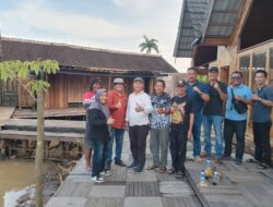 Mukhlis Basri Silaturahmi dengan Ketum Bela Budaya di Lampung Timur