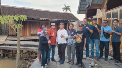 Mukhlis Basri Silaturahmi dengan Ketum Bela Budaya di Lampung Timur
