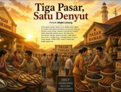 Tiga Pasar, Satu Denyut Kota