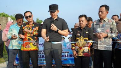 Resmikan Jalan Lubuk Dalam-Way Urang, Bupati Egi Dorong Wisata Kalianda dan Dongkrak Ekonomi Warga