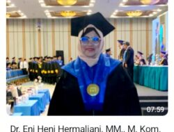 Membanggakan, Sekjen FAI Eni Heni Hermaliani Raih Gelar Doktor Ilmu Komputer