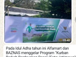 BAZNAS Salurkan Sedekah Pelanggan Alfamart, Hadirkan Kebahagiaan Idul Adh