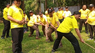 Rangkaian Hari Bhayangkara ke-80, Bidhumas Polda Lampung dan Insan Pers Gelar Gathering