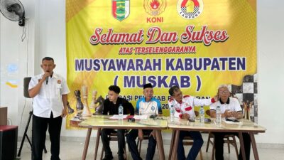 Mustain Terpilih Aklamasi sebagai Ketua PERCASI Kabupaten Pesawaran Periode 2026–2030