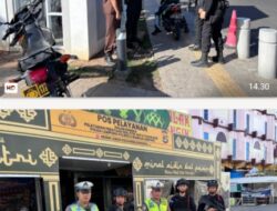 Brimob Polda Lampung Tingkatkan Kondusivitas Wilayah Melalui Patroli Dialogis