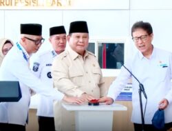 Presiden Prabowo Resmikan RSUD KH Muhammad Thohir di Pesisir Barat