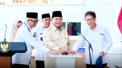 Presiden Prabowo Resmikan RSUD KH Muhammad Thohir di Pesisir Barat