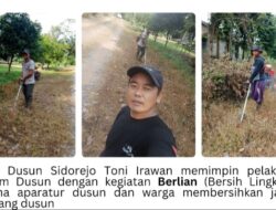 Ini Dia Gebrakan Dusun Sidorejo Untuk Menjaga Kebersihan Lingkungan