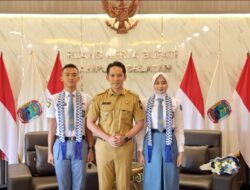 Bupati Egi Bangga, Dua Pelajar Lampung Selatan Lolos Calon Paskibraka Tingkat Pusat 2026