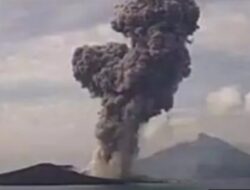 Gunung Anak Krakatau Naik Status Siaga, Polda Lampung Tingkatkan Kesiapsiagaan