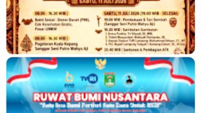 ​Peringati Hari Jadi 8 dan HUT TVRI, Masyarakat Lampung Tengah Rajut Persatuan Pasca-Pemilu Lewat “Ruwat Bumi Nusantara 2026”