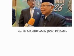 Wapres ke-13 Kiai Ma’ruf Amin Serukan Arab Saudi dan Houthi-Yaman Segera Berdamai