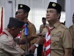 Dilantik Jadi Ketua Majelis Pembimbing Saka Anti Narkoba Kwarcab Lampung Selatan, Kepala BNNK Pramuka Garda P4GN
